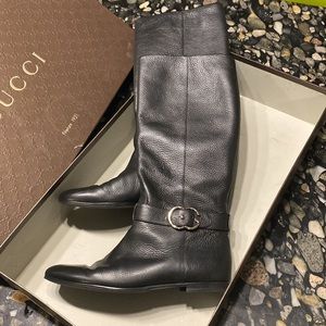 Gucci Sachalin Riding Boots Size 41 US 10